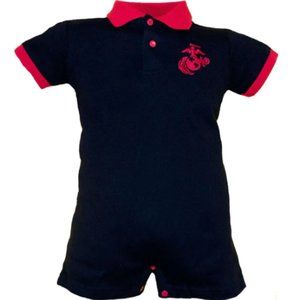 MARINE BOYS BABY ROMPER